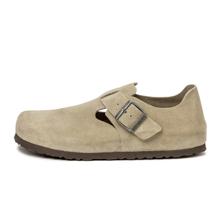 Leder Sneaker|Mules & Slides*Birkenstock London Taupe