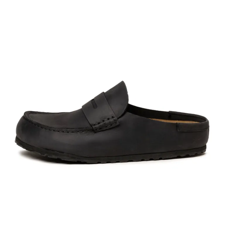 Leder Sneaker|Mules & Slides*Birkenstock Naples Wrapped Black