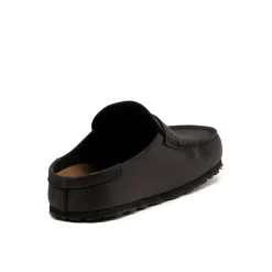 Leder Sneaker|Mules & Slides*Birkenstock Naples Wrapped Black