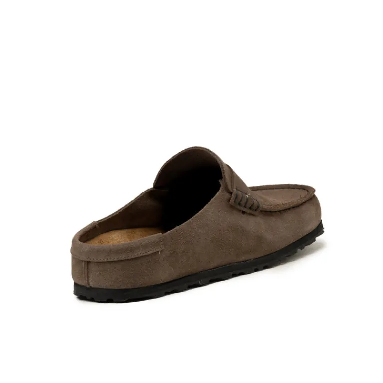 Leder Sneaker|Mules & Slides*Birkenstock Naples Wrapped Concrete Gray