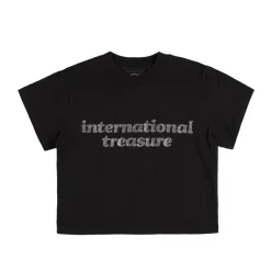 T-Shirts*Boiler Room International Treasure Baby Tee Black