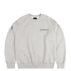 Crewnecks*Boiler Room TV Logo Crew Sweatshirt Grey