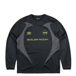 T-Shirts*Boiler Room x Umbro Football LS Tee Blue