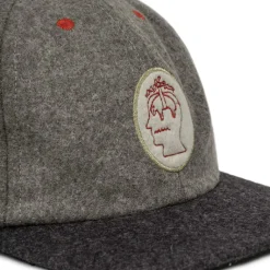 Caps & Bucket Hats*Brain Dead x Brooks Brothers Wool Flannel Hat Taupe / Grey