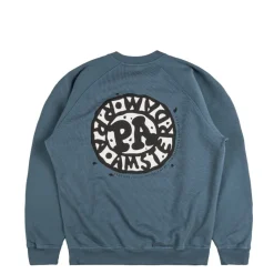 Crewnecks*By Parra Amsterdammed Crew Neck Sweatshirt Washed Blue