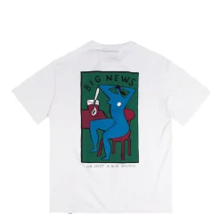 T-Shirts*By Parra Big News T-Shirt White