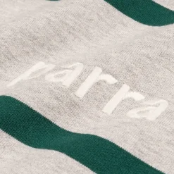Crewnecks*By Parra Pristine Striper Crew Neck Sweatshirt Heather Grey