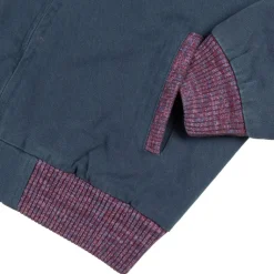 Jacken*By Parra Skull Stalker Varsity Jacket Washed Blue