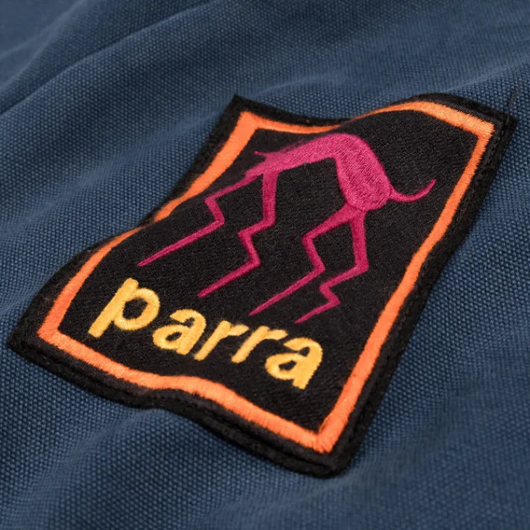 Jacken*By Parra Skull Stalker Varsity Jacket Washed Blue