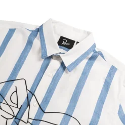 Hemden*By Parra Sleep Now Short Sleeve Shirt Blue