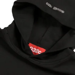 Hoodies*032c 'Faithless' Oversized Hoodie Faded Black