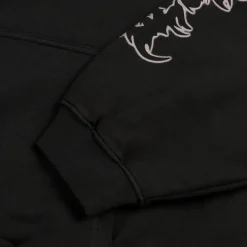 Hoodies*032c 'Faithless' Oversized Hoodie Faded Black
