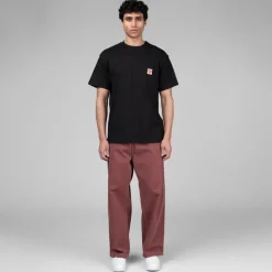 Hosen*Carhartt WIP Brandon Pant Dusky Pink Stone Dyed