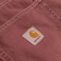 Hosen*Carhartt WIP Brandon Pant Dusky Pink Stone Dyed