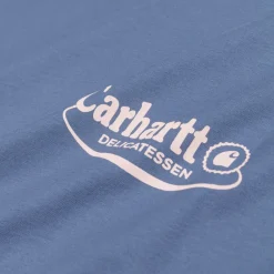 T-Shirts*Carhartt WIP Catalogue T-Shirt Blue Iris / Air Pink