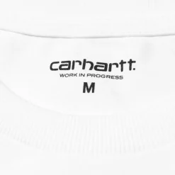 T-Shirts*Carhartt WIP Chase T-Shirt White / Gold