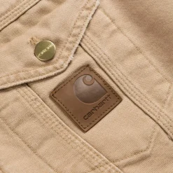 Jacken*Carhartt WIP Dayton Trucker Jacket Dusty Hamilton Brown / Tobacco Stone Canvas