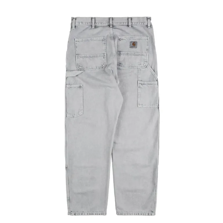 Hosen*Carhartt WIP Double Knee Pant Black Chalk Wash