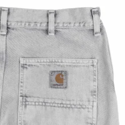Hosen*Carhartt WIP Double Knee Pant Black Chalk Wash