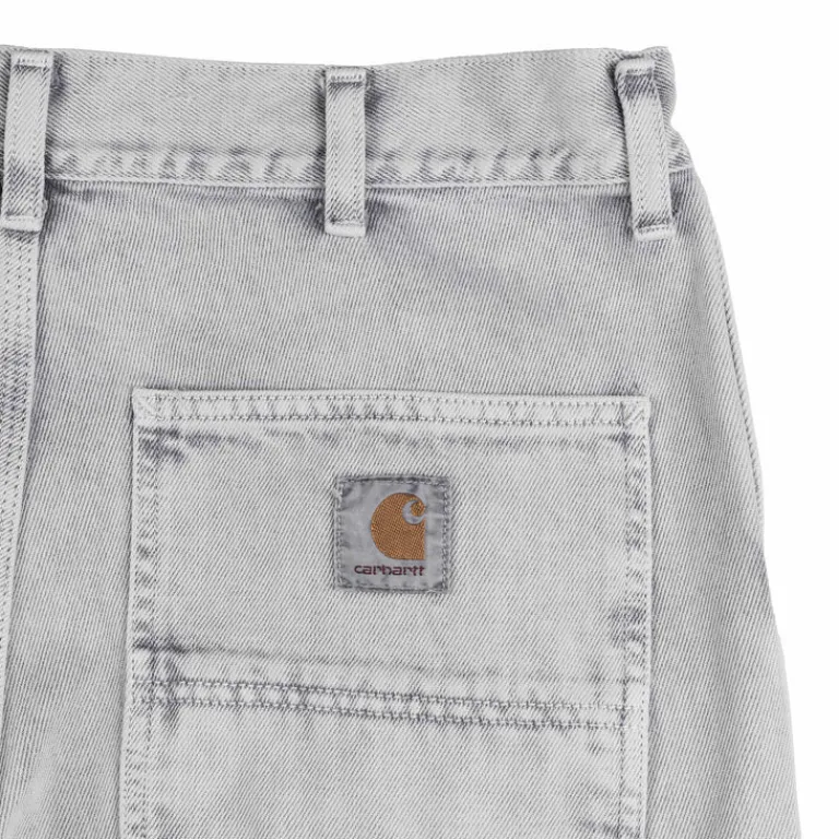 Hosen*Carhartt WIP Double Knee Pant Black Chalk Wash