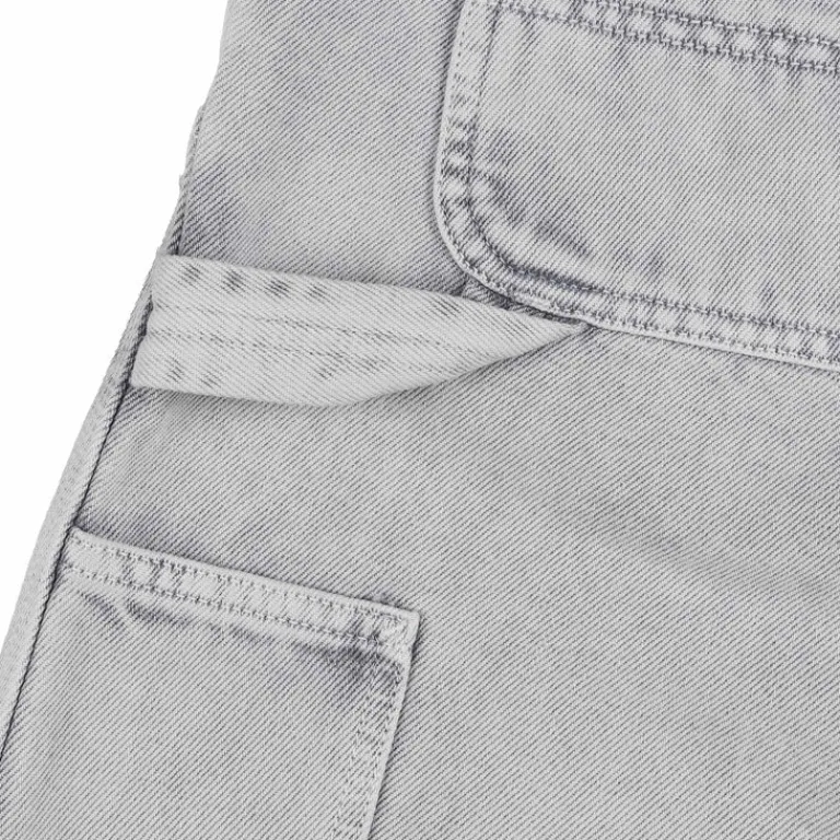 Hosen*Carhartt WIP Double Knee Pant Black Chalk Wash