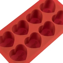Küche*Carhartt WIP Heart Ice Cube Tray Scarlet