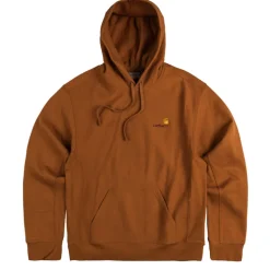 Hoodies*Carhartt WIP Hooded American Script Sweat Sienne