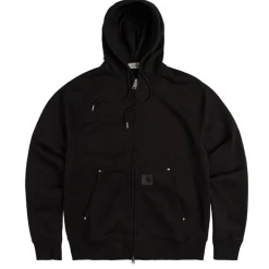 Hoodies*Carhartt WIP Hooded Eldon Sweat Jacket Black
