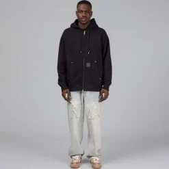 Hoodies*Carhartt WIP Hooded Eldon Sweat Jacket Black
