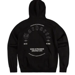 Hoodies*Carhartt WIP Hooded Greatest Hits Sweat Black / White
