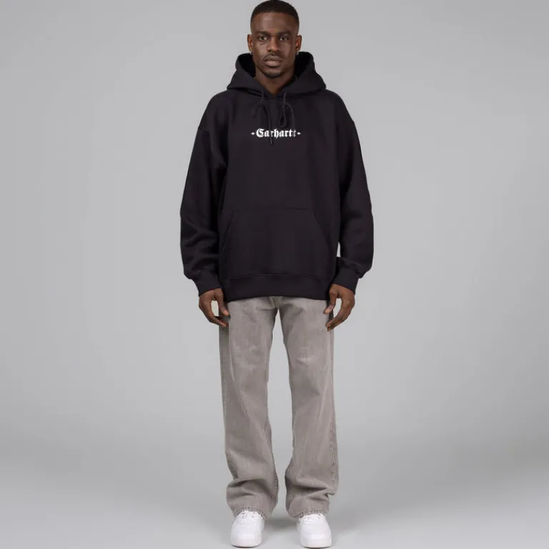 Hoodies*Carhartt WIP Hooded Greatest Hits Sweat Black / White