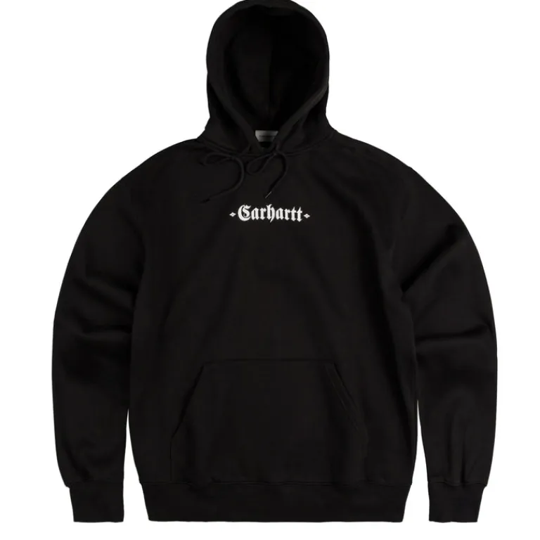 Hoodies*Carhartt WIP Hooded Greatest Hits Sweat Black / White