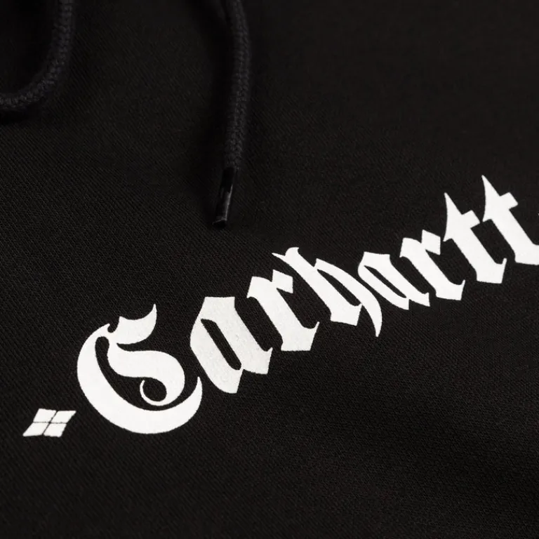 Hoodies*Carhartt WIP Hooded Greatest Hits Sweat Black / White