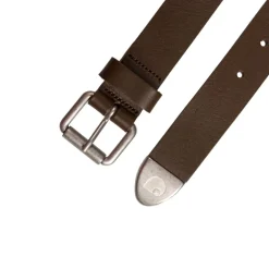 Gürtel*Carhartt WIP Juke Belt Chocolate / Gun Metal