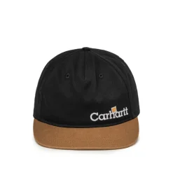 Caps & Bucket Hats*Carhartt WIP Label Script Coach Cap Black
