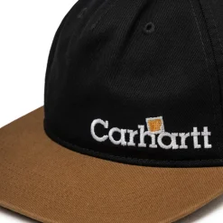 Caps & Bucket Hats*Carhartt WIP Label Script Coach Cap Black