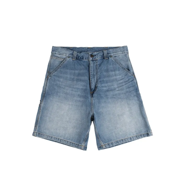Shorts*Carhartt WIP OG Single Knee Short Blue Burst Washed