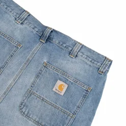 Shorts*Carhartt WIP OG Single Knee Short Blue Burst Washed