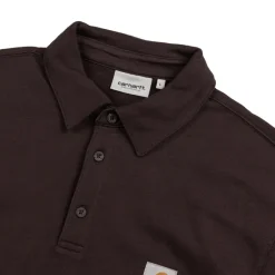 Crewnecks*Carhartt WIP Polo Sweatshirt Palisander