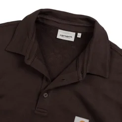 Crewnecks*Carhartt WIP Polo Sweatshirt Palisander