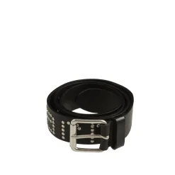 Gürtel*Carhartt WIP Script Studs Belt Black / Silver