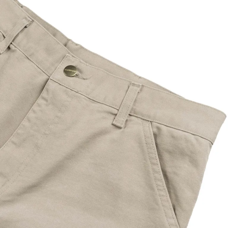 Shorts*Carhartt WIP Single Knee Short Dusky Beige Stone Canvas