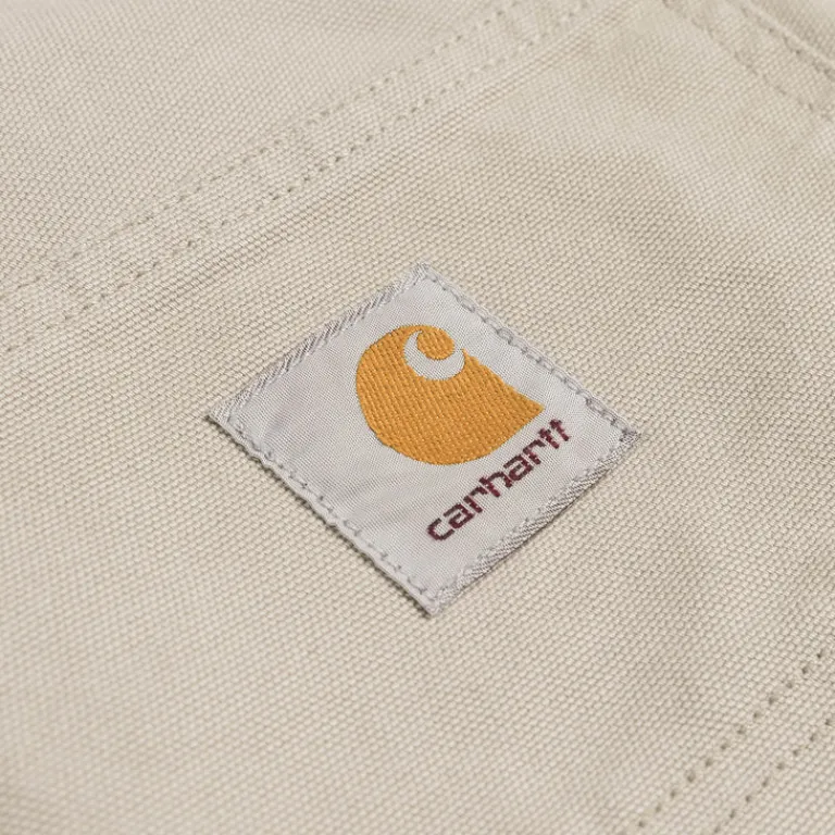 Shorts*Carhartt WIP Single Knee Short Dusky Beige Stone Canvas