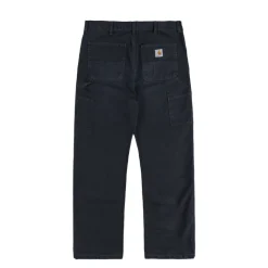 Hosen*Carhartt WIP Single Knee Pant Black Stone Canvas