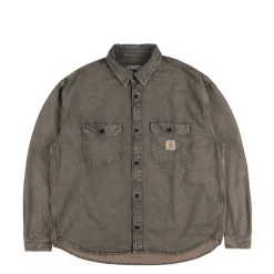 Jacken*Carhartt WIP Tigan Shirt Jac Blue / Leather