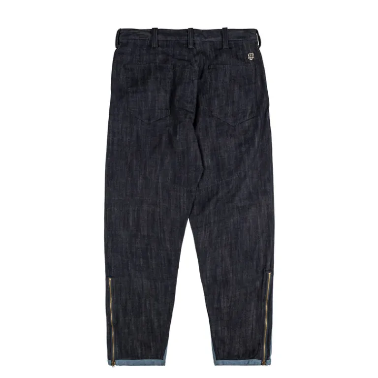 Hosen*CHITO International 4 Pocket Double Knee Denim Indigo