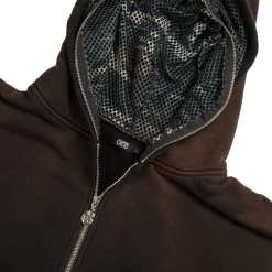 Hoodies*CHITO International Camo Face Full Zip Hoodie Black