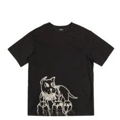 T-Shirts*CHITO International Guard Embroidered Tee Black
