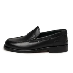 Leder Sneaker|Loafer*Clarks Originals Craft James Lo Black Leather