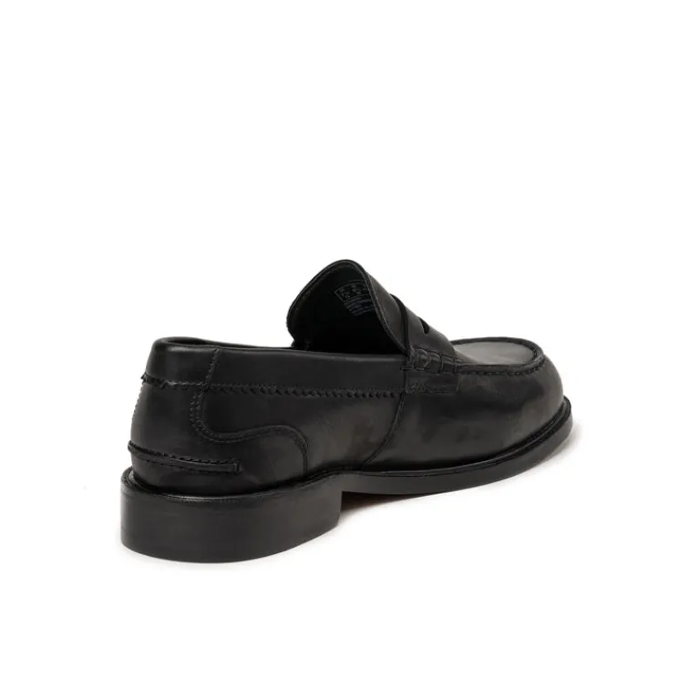 Leder Sneaker|Loafer*Clarks Originals Craft James Lo Black Leather